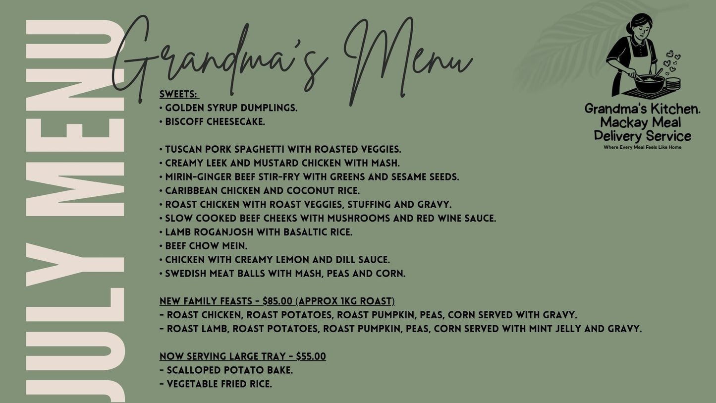 CHOOSE MEAL OPTION'S