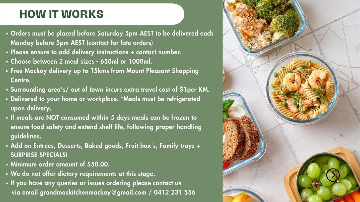 CHOOSE MEAL OPTION'S