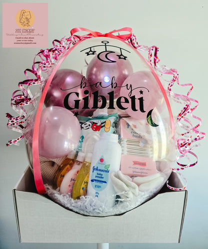 ‘Night Off’ Custom Bursting Gift Balloon Package