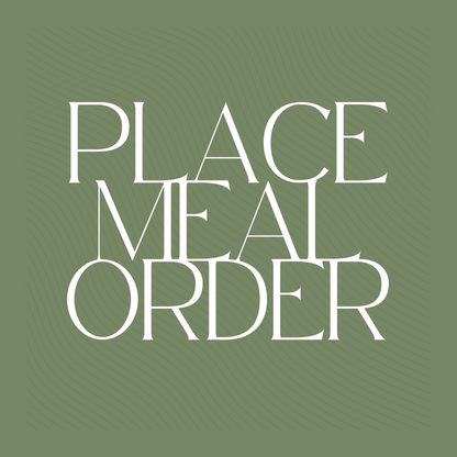 PLACE MEAL ORDER
