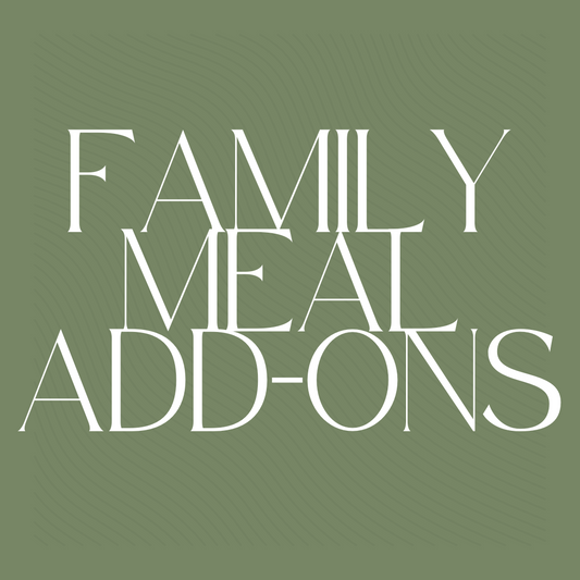Family Size Meal/Side Options