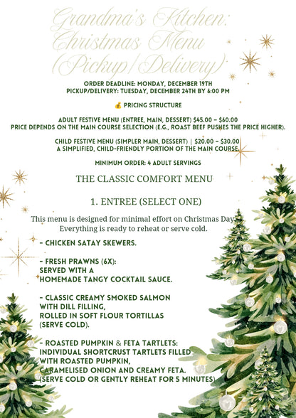 PLACE CHRISTMAS ORDER