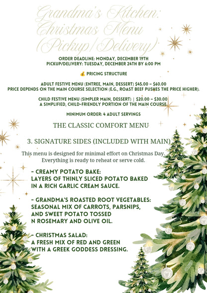 PLACE CHRISTMAS ORDER